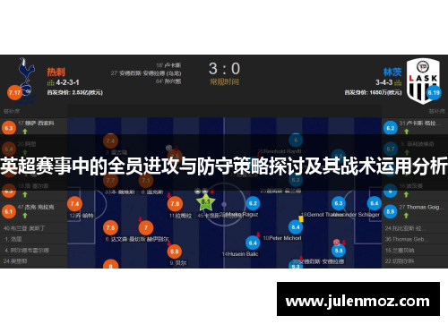 英超赛事中的全员进攻与防守策略探讨及其战术运用分析